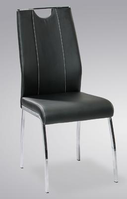 Jídelní židle Ralf, černá - 1