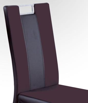 Jídelní židle Bari III, tmavě hnědá - 3