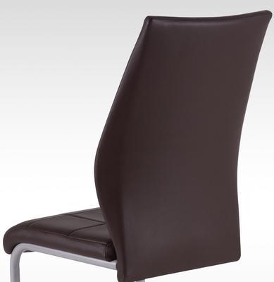 Jídelní židle Lukas, tmavě hnědá - 4